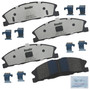 Fleet Metlok Brake Pads MKD1611BFM - front view