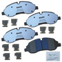 Fleet Metlok Brake Pads MKD1774FM - front view