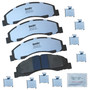Fleet Metlok Brake Pads MKD1328FM - front view