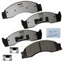 Fleet Metlok Brake Pads MKD411FM - front view