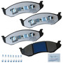 Fleet Metlok Brake Pads MKD477FM - front view