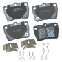 Premium Brake Pad SBC1051 - front view