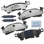 Fleet Metlok Brake Pads MKD52FM - front view