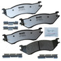 Fleet Metlok Brake Pads MKD702AFM - front view