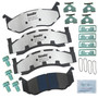 Fleet Metlok Brake Pads MKD86FM - front view