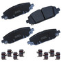Premium Brake Pad SBC2186 - front view