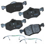 Premium Brake Pad SBC843 - front view
