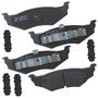 Premium Brake Pad SBC641 - front view