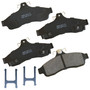 Premium Brake Pad SBM628 - front view