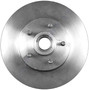 Rotor and Hub Assem for 1980-1983 Ford (F-100) PRT1196 - front view