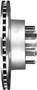 Rotor and Hub Assem for 1980-1983 Ford (F-100) PRT1196 - side view