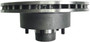 Rotor and Hub Assem for 1970-1978 Buick/Cadillac/Chevrolet (Apollo, Century, LeSabre, Regal) PRT1040 - side view