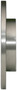 Disc Brake Rotor for 1978-1990 Dodge/Plymouth (Charger, Omni, Rampage, Horizon) PRT1268 - side view