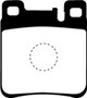 EBC 05-06 Chrysler Crossfire 3.2 SRT6 Redstuff Rear Brake Pads
