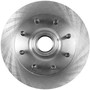 Rotor and Hub Assem for 1980-1985 Ford (E-250 Econoline, E-250 Econoline Club Wagon, E-350 Econoline, E-350 Econoline Club Wagon) PRT1867 - front view