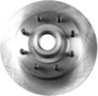 Rotor and Hub Assem for 1986-1994 Ford (E-250 Econoline, E-250 Econoline Club Wagon, E-350 Econoline, E-350 Econoline Club Wagon) PRT1487 - front view