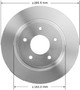 Disc Brake Rotor for 1994-2001 Buick/Chevrolet/Oldsmobile (Regal, Lumina, Monte Carlo, Cutlass Supreme) PRT5064FC - front view