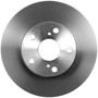 Disc Brake Rotor for 1992-2004 Lexus/Toyota (ES300, Avalon, Camry, Sienna) PRT5234 - front view