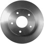 Disc Brake Rotor for 2001-2005 Chrysler/Mitsubishi/Dodge (Sebring, Galant, Stratus) PRT5247 - front view