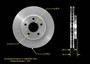 Disc Brake Rotor for 2004-2008 Chevrolet/Pontiac (Malibu, G6) PRT5564 - front view