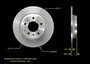 Disc Brake Rotor for 2011-2012 Ford/Lincoln/Mercury (Fusion, MKZ, Milan) PRT5499 - front view