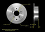 Disc Brake Rotor for 2004-2012 Mitsubishi (Galant, Eclipse) PRT5547 - front view