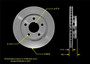 Disc Brake Rotor for 2000-2003 Audi (A8 Quattro) PRT5573 - front view