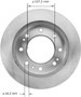 Disc Brake Rotor for 2011-2024 Chevrolet/GMC (Silverado 2500 HD, Silverado 3500 HD, Sierra 2500 HD, Sierra 3500 HD) PRT6074 - back view
