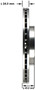 Disc Brake Rotor for 2011-2016 Mini (Cooper Countryman, Cooper Paceman) PRT6162 - side view