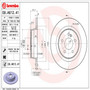 PRIME Disc Brake Rotor for 2008-2015 Mercedes-Benz (C300, C230, C250) 08.A612.41