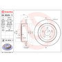 PRIME Disc Brake Rotor for 2007-2012 Dodge/Jeep (Nitro, Liberty) 08.B529.11