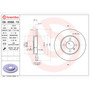 Solid Standard Rotor for 1984-1985 BMW (318i) 08.3068.10