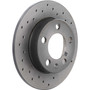 XTRA Disc Brake Rotor for 1998-2010 Volkswagen/Audi (Beetle, Golf, Jetta, TT) 08.7165.1X