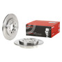 Solid Standard Rotor for 1988-1997 Volvo (740, 760, 780, 940) 08.5288.10