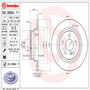 PRIME Disc Brake Rotor for 2003-2016 Mercedes-Benz (E320, E500, E350, E250) 08.9584.11