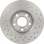 XTRA Disc Brake Rotor for 1999-2009 Volvo (S60, S80, V70, XC70) 09.8633.1X