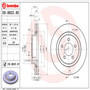 PRIME Disc Brake Rotor for 1999-2004 Chrysler/Dodge (300M, Concorde, LHS, Intrepid) 09.8822.81