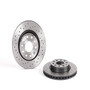 XTRA Disc Brake Rotor for 2010-2019 Volkswagen (GTI, Golf, Jetta, Beetle) 09.9167.1X