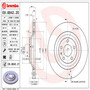 PRIME Disc Brake Rotor for 2005-2011 Audi (A6 Quattro, A6, S6) 09.8842.21
