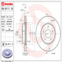 PRIME Disc Brake Rotor for 2002-2007 Saturn/Chevrolet/Pontiac (Vue, Equinox, Torrent) 09.9111.11