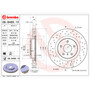 XTRA Disc Brake Rotor for 2003-2009 Nissan/INFINITI (350Z, G35) 09.8485.1X