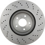 PRIME Disc Brake Rotor for 2002-2010 Mercedes-Benz (C32 AMG, CLK500, CLK55 AMG, C55 AMG) 09.A731.11