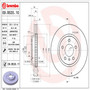 PRIME Disc Brake Rotor for 2006-2016 Chevrolet/Buick (Impala, Monte Carlo, Lucerne, Impala Limited) 09.B535.11