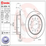 PRIME Disc Brake Rotor for 1995-2009 Lexus/Toyota (GX470, 4Runner, LX450, Land Cruiser) 09.A334.11