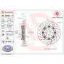 PRIME Disc Brake Rotor for 2012-2019 Fiat (500) 09.B085.13