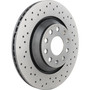 XTRA Disc Brake Rotor for 2006-2025 Volkswagen/Audi (Passat, Rabbit, R32, GTI) 09.A200.1X