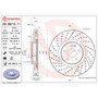 PRIME Disc Brake Rotor for 2014-2019 Mercedes-Benz (CLA45 AMG, GLA45 AMG) 09.B913.11