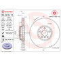 PRIME Disc Brake Rotor for 2010-2019 BMW (760Li, Alpina B7, Alpina B7L, Alpina B7 xDrive) 09.C416.13
