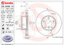 PRIME Disc Brake Rotor for 2006-2013 BMW (325i, 325xi, 323i, 328i) 09.C649.11