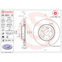 PRIME Disc Brake Rotor for 2016-2023 Mercedes-Benz (C450 AMG, GLC300, GLC43 AMG, C43 AMG) 09.D531.13